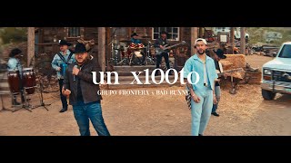 Kadr z teledysku ​un x100to tekst piosenki Grupo Frontera & Bad Bunny