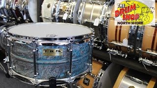 Video thumbnail for Pork Pie Brass Patina Snare 6.5x14 - The Drum Shop North Shore by Nate Morrison Drums