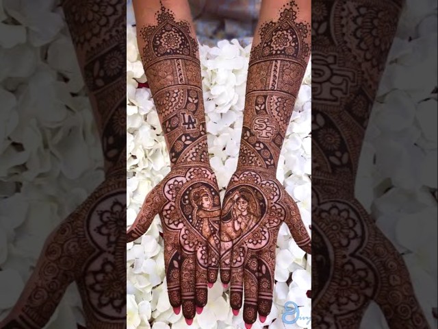 Bridal Wedding Mehndi Design by Geetha