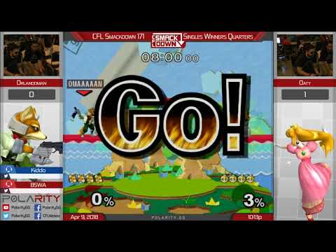CFL Smackdown 171 Melee - Orlandoman (Fox) vs Oaty (Peach) - Winners Quarters