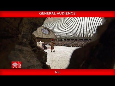 January 5 2022 General Audience Pope Francis ASL
