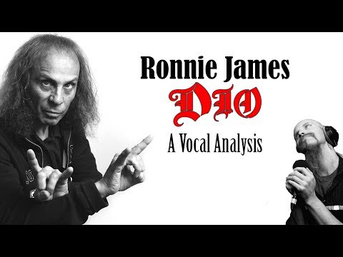 VOCAL ANALYSIS: RONNIE JAMES DIO FROM DIO