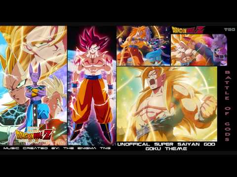 Dragon Ball Z - Unofficial Super Saiyan God Goku Theme (The Enigma TNG) Video