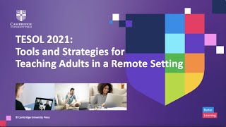 Strategies for Teaching Adults Remotely