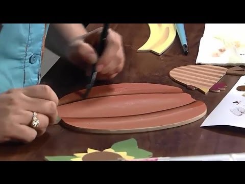 Soraia Leite - Mulher.com - Placa Abóbora