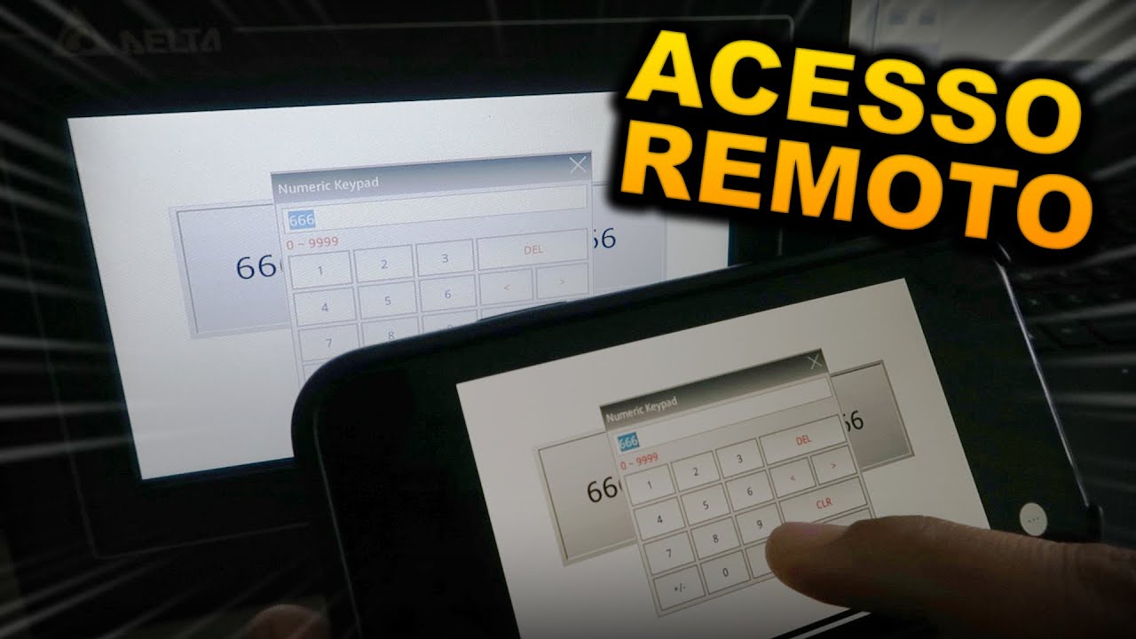 How to Command the HMI by Cell Phone! Remote Access on the HMI!