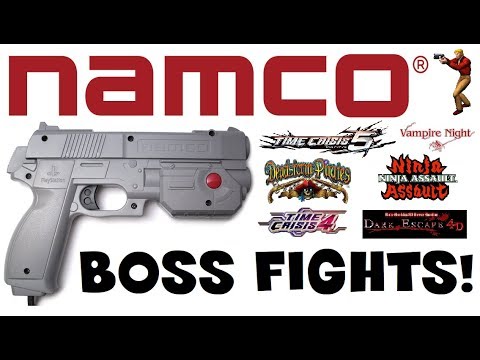 Namco's ARCADE BOSS FIGHTS! (Deadstorm Pirates + Dark Escape Etc!)