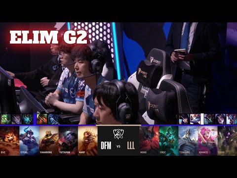 LLL vs DFM - Game 2 | Elimination Round LoL Worlds 2022 Play-Ins | LOUD vs DetonatioN FM G2