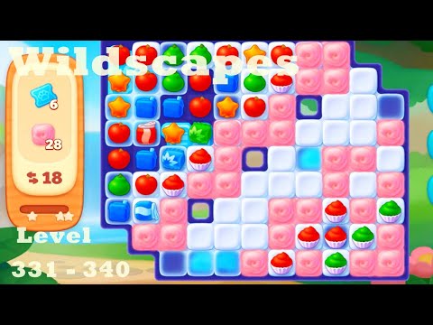 Wildscapes Level 331- 340 HD Walkthrough | Gameplay | 3 - match game | ios | android | pc | app