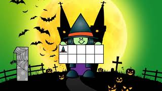 Halloween Ten Frames, Math, Subitizing, Numbers, Quantity and Magnitude, Virtual School, FUN 4 KIDS!