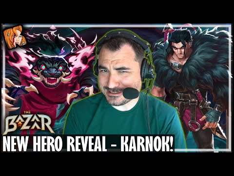 NEW BAZAAR HERO! KARNOK REVEAL!