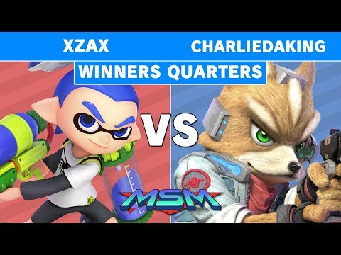 MSM 194 - ScarZ | Xzax (Inkling) Vs. Charliedaking (Fox) Winners Quarters - Smash Ultimate
