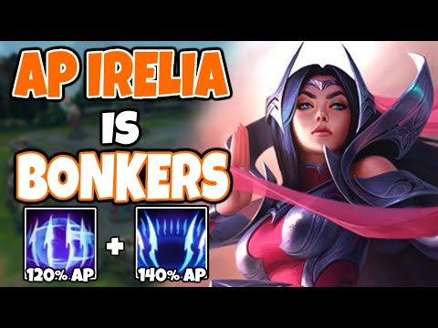 AP IRELIA is ACTUALLY INSANE. 100% DMG REDUCTION W that hits like a NUKE | 11.14 - League of Legends