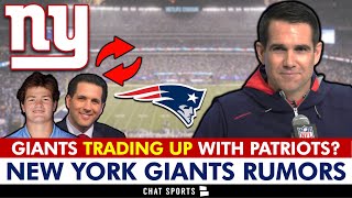 🚨 Patriots OPEN To Trading Down With New York Giants + Darius Slayton Holdout | Giants Rumors, News