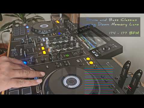 Drum and Bass Classics - Tripping Down Memory  Lane 174 - 177 BPM