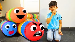 Download lagu Jason and the worms from his magic game, funny stories for children mp3