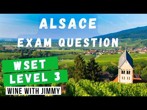 Alsace WSET 3 Short Written Questions Explained! | Wine Exam Tips & Model Answers 🍷