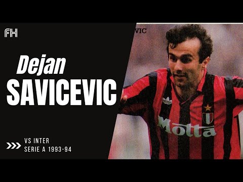 Dejan Savicevic ● Skills ● AC Milan 2-1 Inter ● Serie A 1993-94