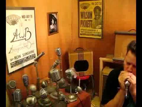 Chromed Astatic JT-30 Shure Controlled Magnetic CM Bullet Harp Mic