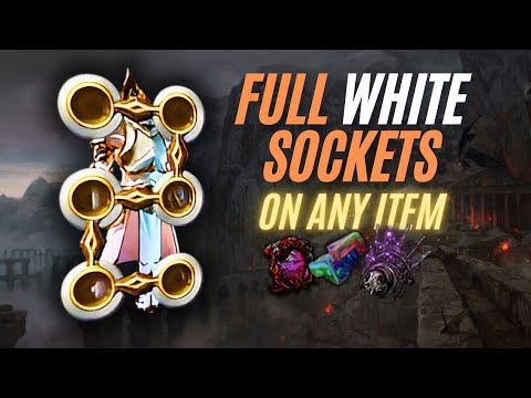 How to Get All White Sockets on Any Piece of Equipment! | Path of Exile 3.27 Keepers of the Flame