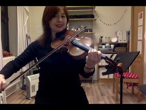 Lär dig spela "Äppelbo gånglåt"- övningstempo