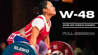 Women's -48kg 2025 World Weightlifting Championships | Full Session