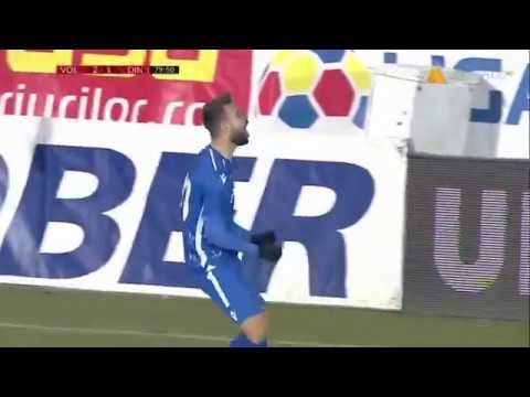 FC Voluntari - Dinamo: golazo Tudorie, 2-1 (80)