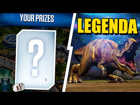NAGRODY Z NOWEGO EVENTU! i TEST LEGENDARNEGO T-REXA - JURASSIC WORLD THE GAME