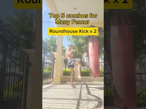 Top 5 combos for Muay Femur #redpill #matrix #muaythai #headkick #feint #mma #ufc #muayfemur