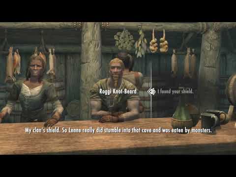 Skyrim ~ How To Get Roggi's Ancestral Shield