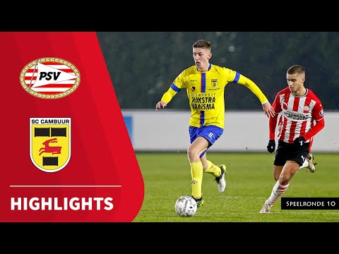 Samenvatting Jong PSV - SC Cambuur (30-11-2020)