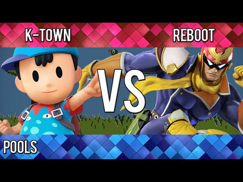 Smash2School - K-Town (Ness) vs. ReBoot (Falcon) - SSB4