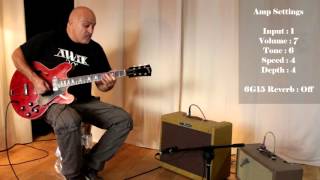 Video thumbnail for Fender Vibrolux Tweed replica - 5F11 circuit - HD by Brigido70