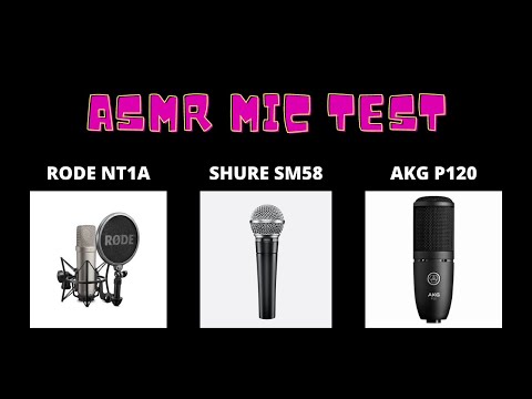MIC QUALITY TEST : AKG P120 | RODE NT1A | SHURE SM58