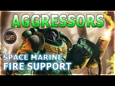 Space Marine AGGRESSORS: Primaris Fire Support Specialists - Warhammer 40K Lore
