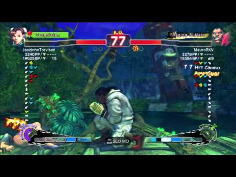 [SOA]JaozinhoTrevisan(Chun-li) VS [SOA]MauroRKV(Balrog) SSF4 AE 2012
