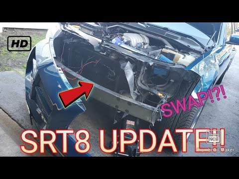 REPLACE CORE SUPPORT/RADIATOR SUPPORT SRT. #dodgemagnum #dodgemagnumsrt #howto #coresupport #srt8