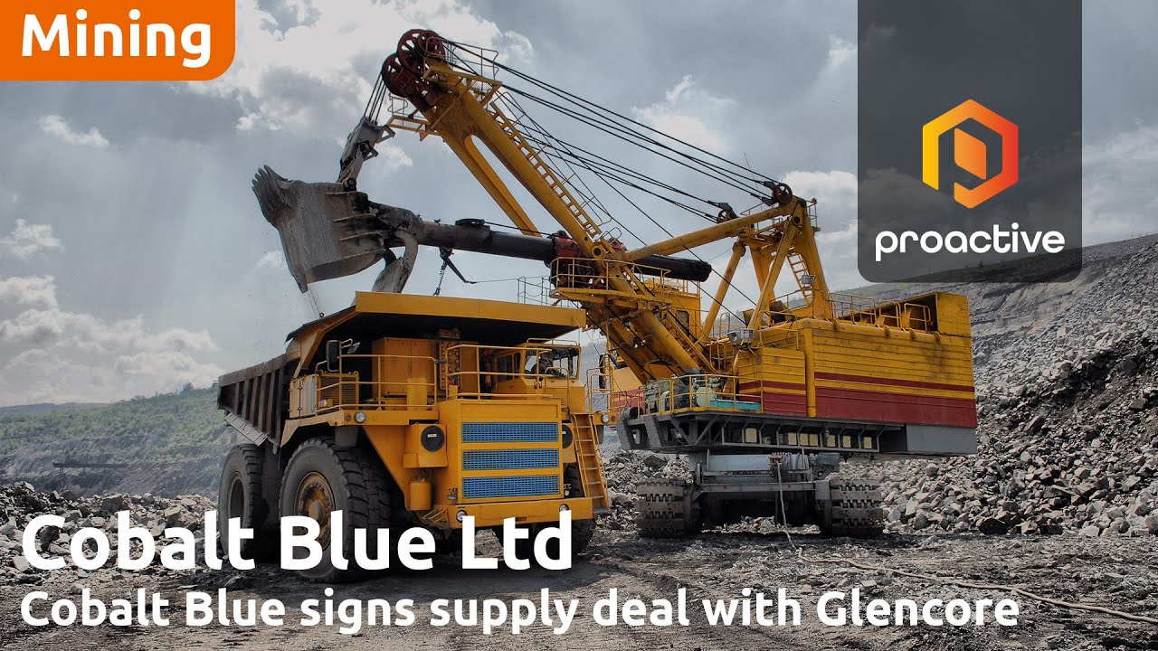 Cobalt Blue signs key supply deal with Glencore