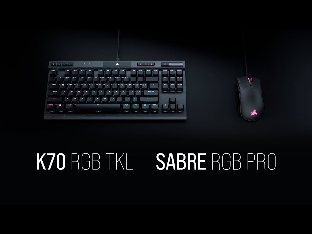 Bàn phím Corsair K70 TKL CHAMPION - CHERRY MX SPEED