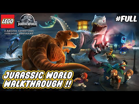 LEGO Jurassic World - Full Game Walkthrough