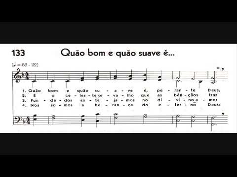 Hinário 5 CCB - Hino 133 - Quão bom e quão suave é... - Strings - Teclado Yamaha PSR S670