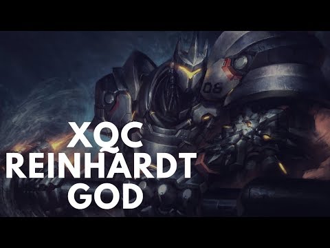 Overwatch XQC Showing His Insane Reinhardt Skills -Reinhardt God Maybe?-