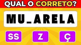 Só os INTELIGENTES Acertam Tudo! 😱✍️ | Qual é a Letra Correta? 🤔 | Detona Quiz