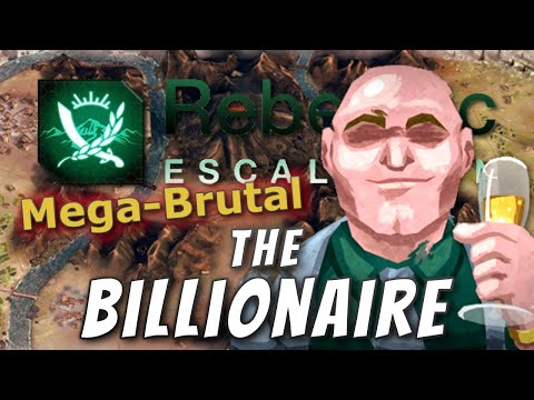 Rebel Inc. Escalation: Mega-Brutal Guides - The Billionaire + Devil's Peak - YouTube