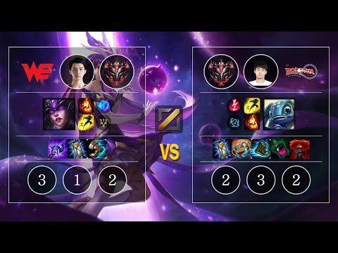 WE yimeng Syndra vs KT Kuro Fizz Mid - KR GrandMaster Patch 10.10