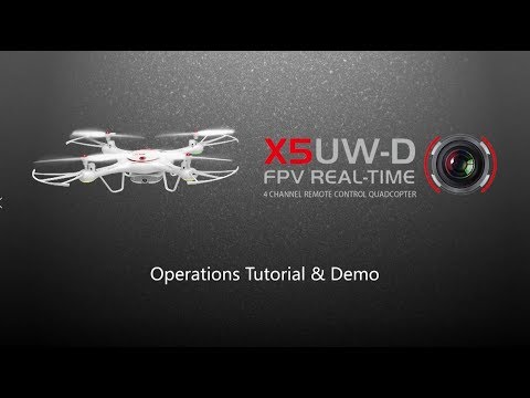 Відео огляд Квадрокоптер X5UW-D з FPV Wi-Fi камерою (4 канали)