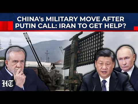 Iran War: China's Sudden Military Move After Putin Phone Call; Tehran To Get Help, US-Israel Worry?
