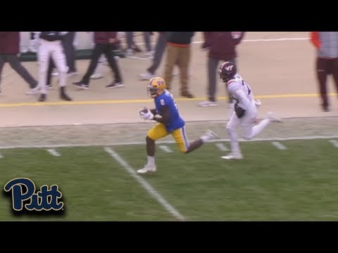 Pitt WR Maurice Ffrench Outduels Hokies Secondary For 78-Yard TD