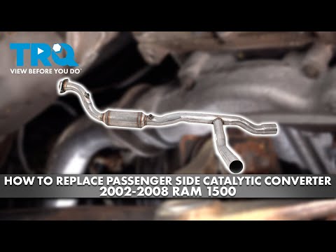 How to Replace Passenger Side Catalytic Converter 2002-2008 Dodge Ram 1500