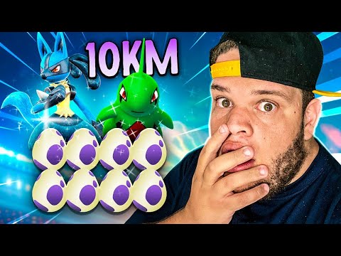 8 OVOS DE 10KM ME SURPREENDI  - POKEMON GO ‹ EduKof Games ›